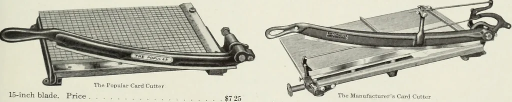 An illustration from American specimen book of type styles : complete catalogue of printing machinery and printing supplies, 1912, 1912, leaf 1230