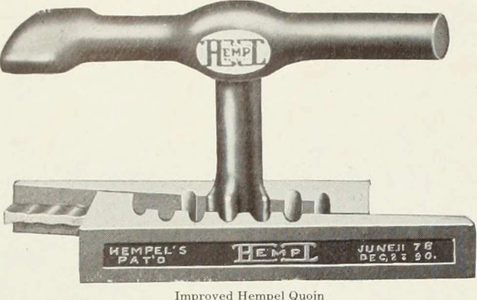 An illustration from American specimen book of type styles : complete catalogue of printing machinery and printing supplies, 1912, 1912, leaf 1231