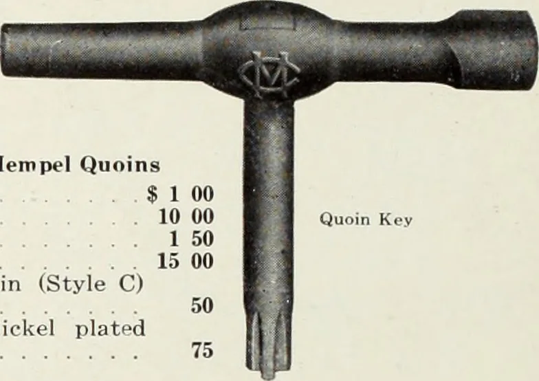 An illustration from American specimen book of type styles : complete catalogue of printing machinery and printing supplies, 1912, 1912, leaf 1231
