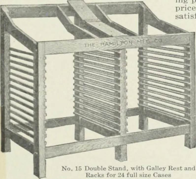An illustration from American specimen book of type styles : complete catalogue of printing machinery and printing supplies, 1912, 1912, leaf 1274