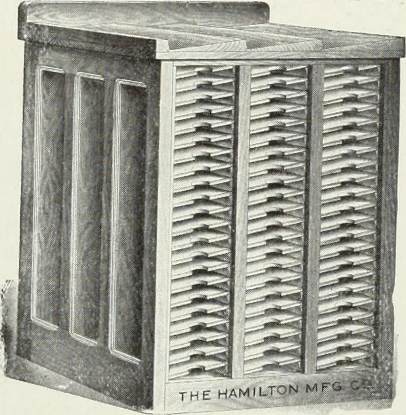 An illustration from American specimen book of type styles : complete catalogue of printing machinery and printing supplies, 1912, 1912, leaf 1279