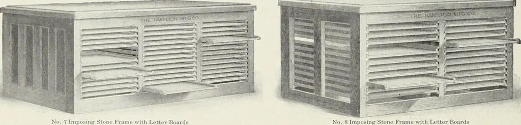 An illustration from American specimen book of type styles : complete catalogue of printing machinery and printing supplies, 1912, 1912, leaf 1289