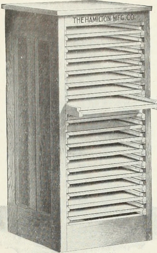 An illustration from American specimen book of type styles : complete catalogue of printing machinery and printing supplies, 1912, 1912, leaf 1291