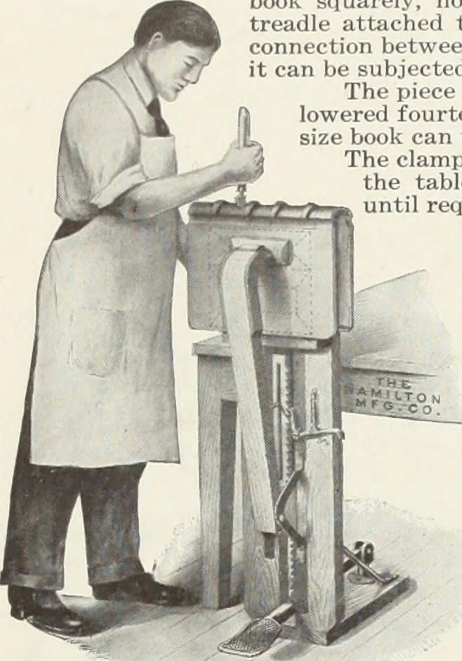 An illustration from American specimen book of type styles : complete catalogue of printing machinery and printing supplies, 1912, 1912, leaf 1297