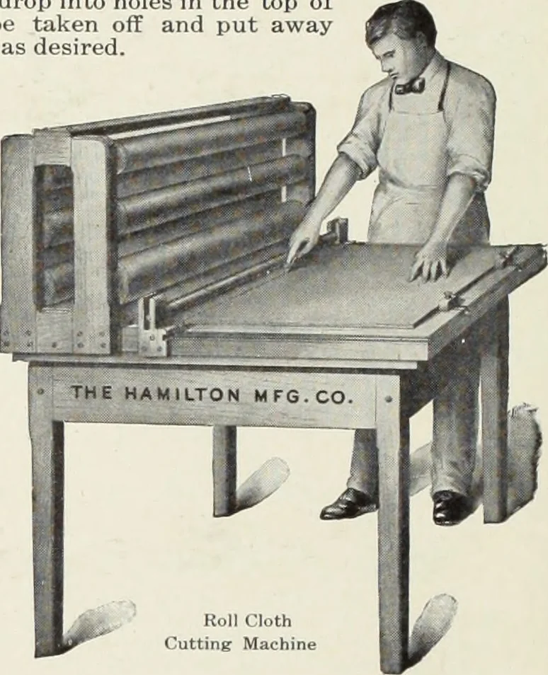 An illustration from American specimen book of type styles : complete catalogue of printing machinery and printing supplies, 1912, 1912, leaf 1297