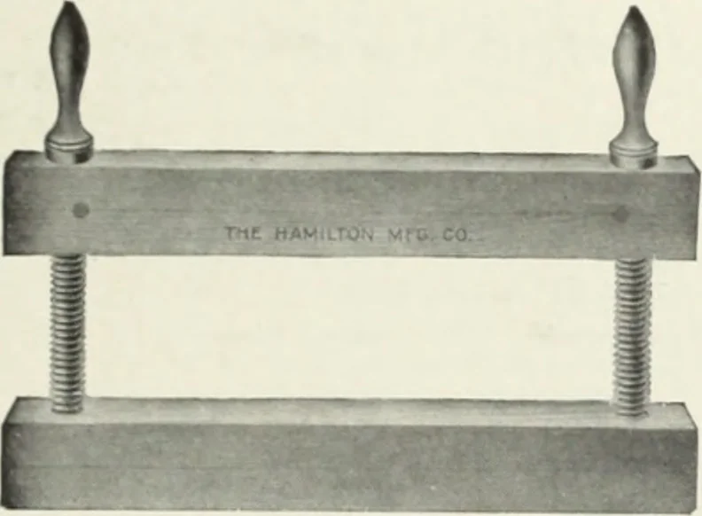 An illustration from American specimen book of type styles : complete catalogue of printing machinery and printing supplies, 1912, 1912, leaf 1298