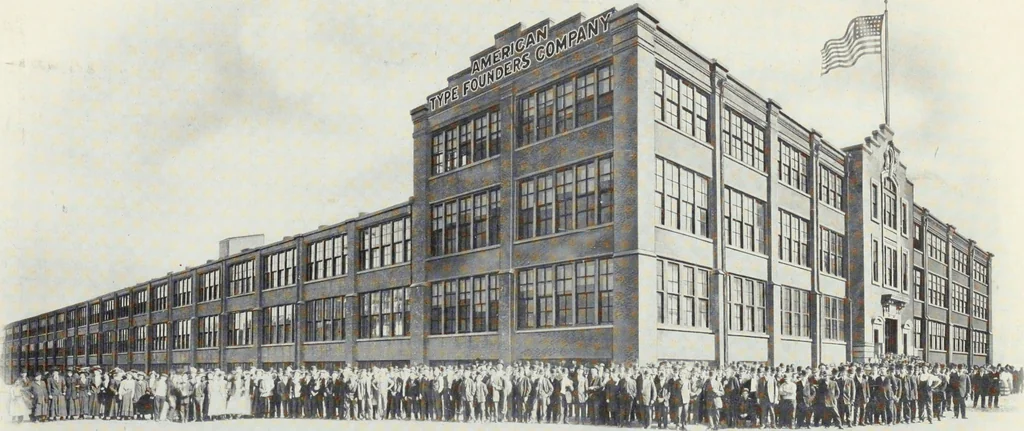 An illustration from American specimen book of type styles : complete catalogue of printing machinery and printing supplies, 1912, 1912, leaf 13