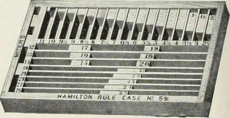 An illustration from American specimen book of type styles : complete catalogue of printing machinery and printing supplies, 1912, 1912, leaf 1309