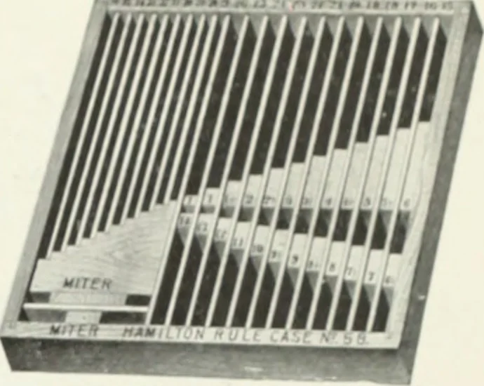 An illustration from American specimen book of type styles : complete catalogue of printing machinery and printing supplies, 1912, 1912, leaf 1310