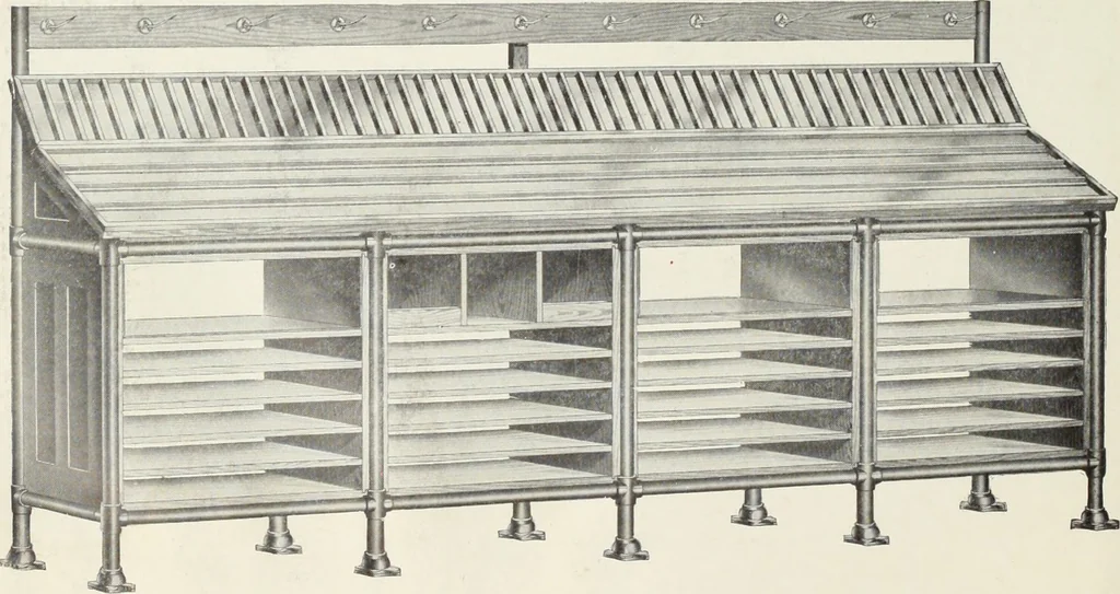 An illustration from American specimen book of type styles : complete catalogue of printing machinery and printing supplies, 1912, 1912, leaf 1321