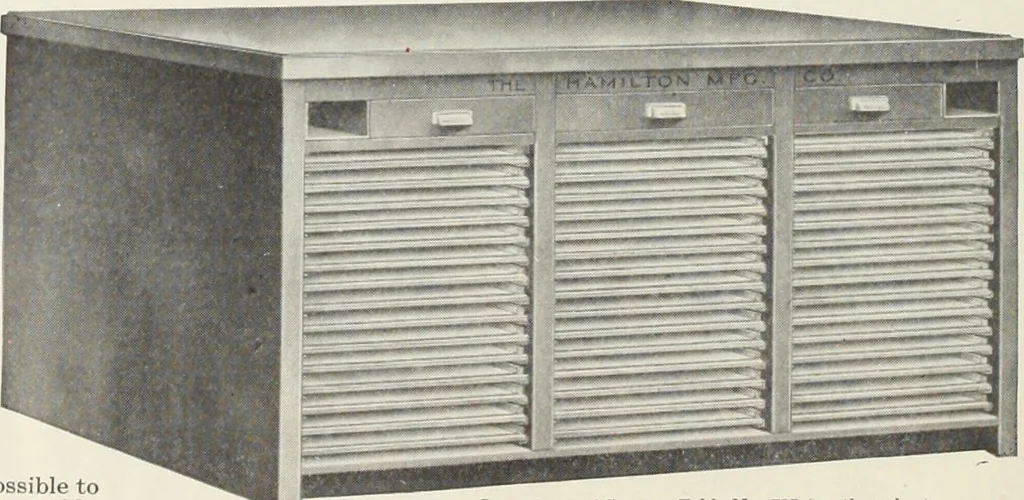 An illustration from American specimen book of type styles : complete catalogue of printing machinery and printing supplies, 1912, 1912, leaf 1323