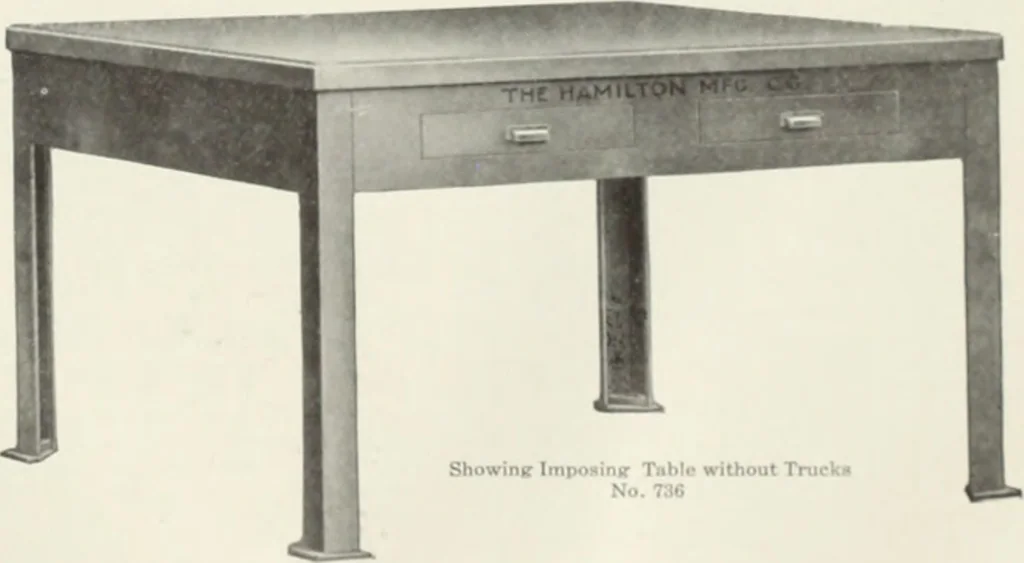 An illustration from American specimen book of type styles : complete catalogue of printing machinery and printing supplies, 1912, 1912, leaf 1324
