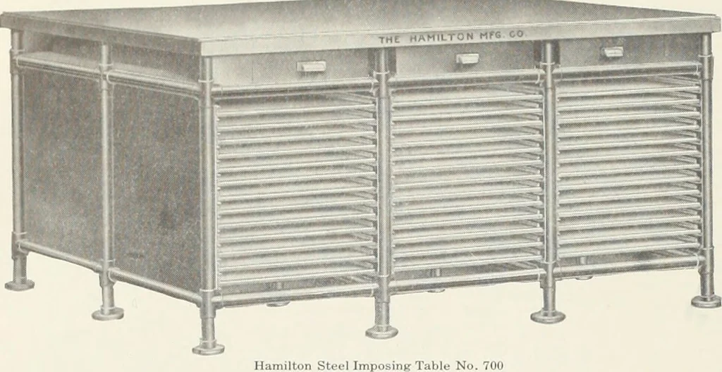 An illustration from American specimen book of type styles : complete catalogue of printing machinery and printing supplies, 1912, 1912, leaf 1325
