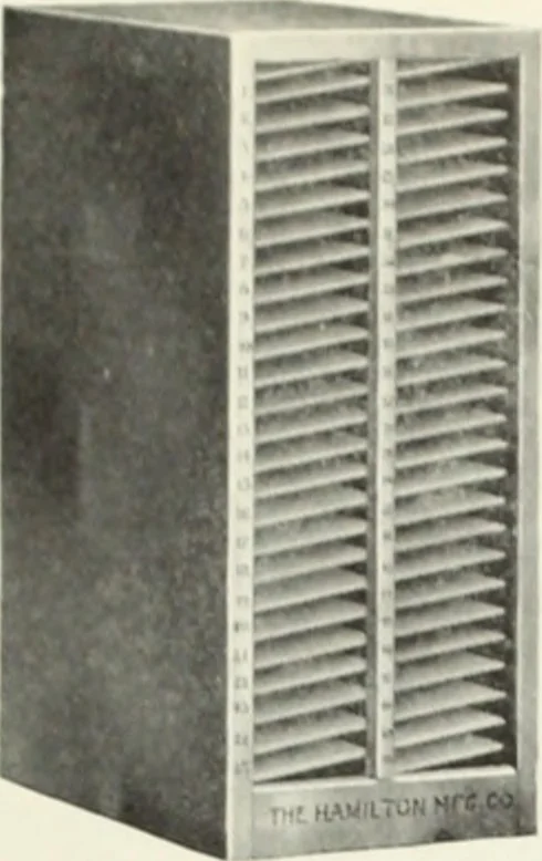 An illustration from American specimen book of type styles : complete catalogue of printing machinery and printing supplies, 1912, 1912, leaf 1326