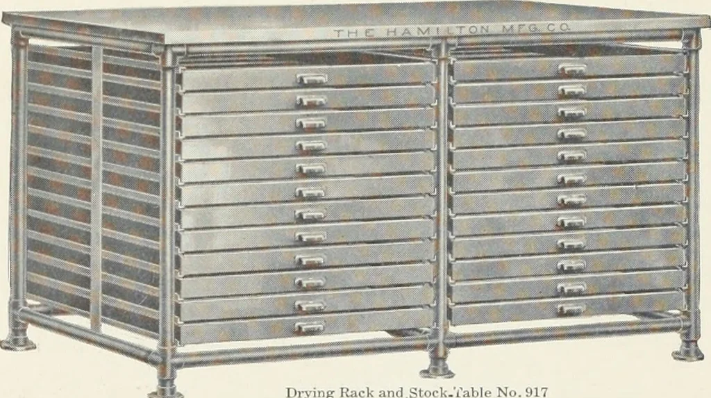 An illustration from American specimen book of type styles : complete catalogue of printing machinery and printing supplies, 1912, 1912, leaf 1327
