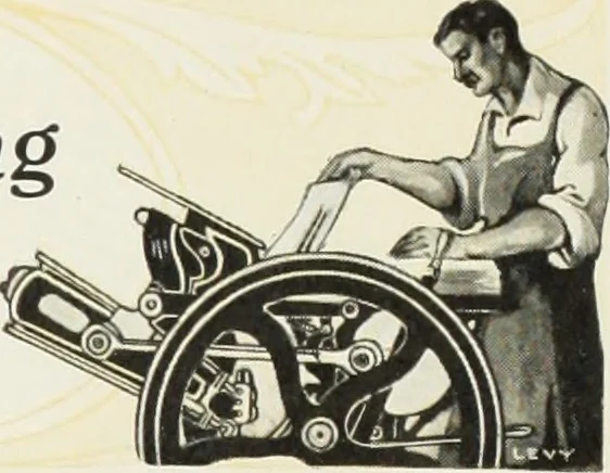 An illustration from American specimen book of type styles : complete catalogue of printing machinery and printing supplies, 1912, 1912, leaf 179