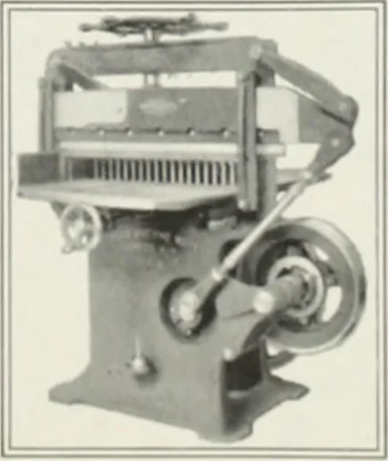 An illustration from American specimen book of type styles : complete catalogue of printing machinery and printing supplies, 1912, 1912, leaf 204