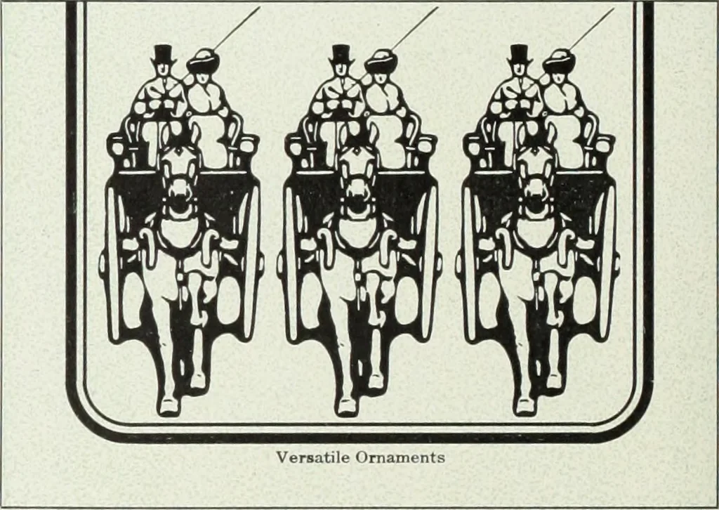 An illustration from American specimen book of type styles : complete catalogue of printing machinery and printing supplies, 1912, 1912, leaf 287