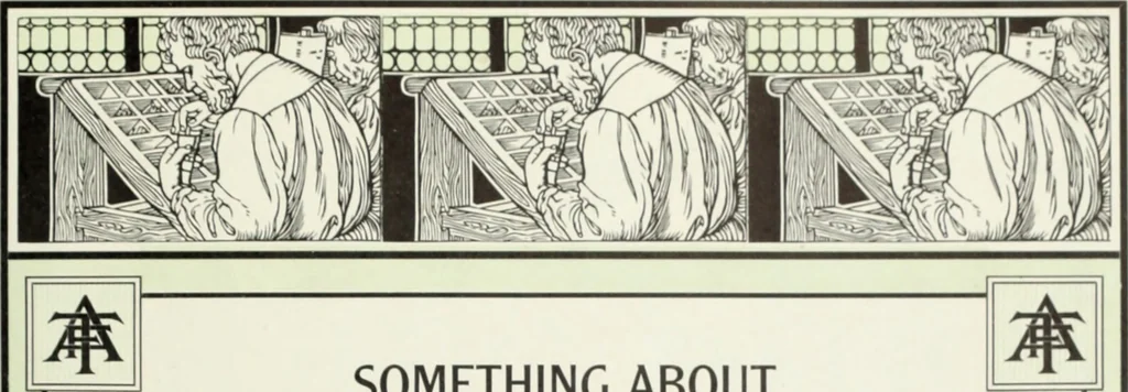 An illustration from American specimen book of type styles : complete catalogue of printing machinery and printing supplies, 1912, 1912, leaf 324