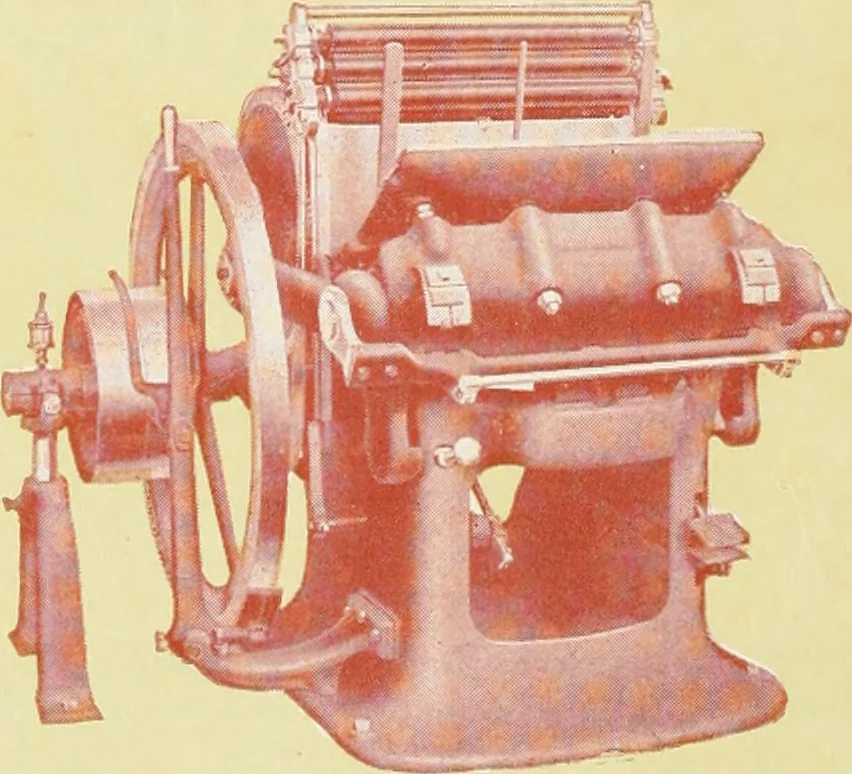 An illustration from American specimen book of type styles : complete catalogue of printing machinery and printing supplies, 1912, 1912, leaf 433