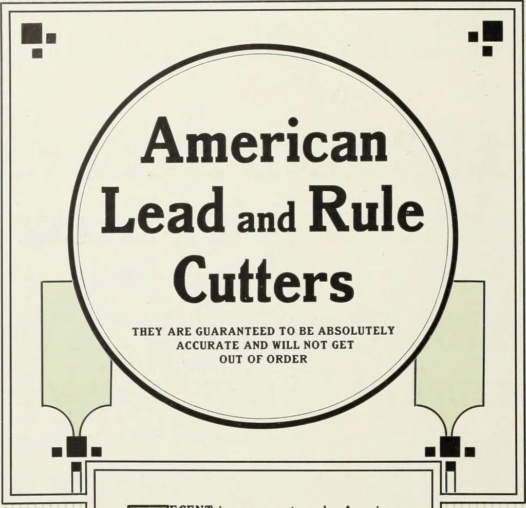An illustration from American specimen book of type styles : complete catalogue of printing machinery and printing supplies, 1912, 1912, leaf 569
