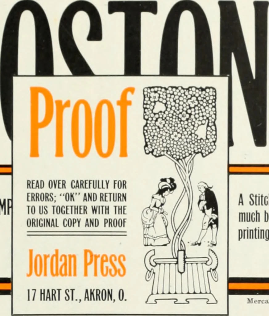 An illustration from American specimen book of type styles : complete catalogue of printing machinery and printing supplies, 1912, 1912, leaf 640
