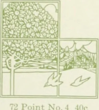 An illustration from American specimen book of type styles : complete catalogue of printing machinery and printing supplies, 1912, 1912, leaf 966