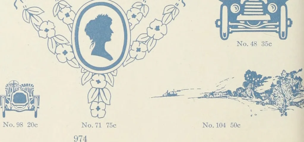 An illustration from American specimen book of type styles : complete catalogue of printing machinery and printing supplies, 1912, 1912, leaf 989