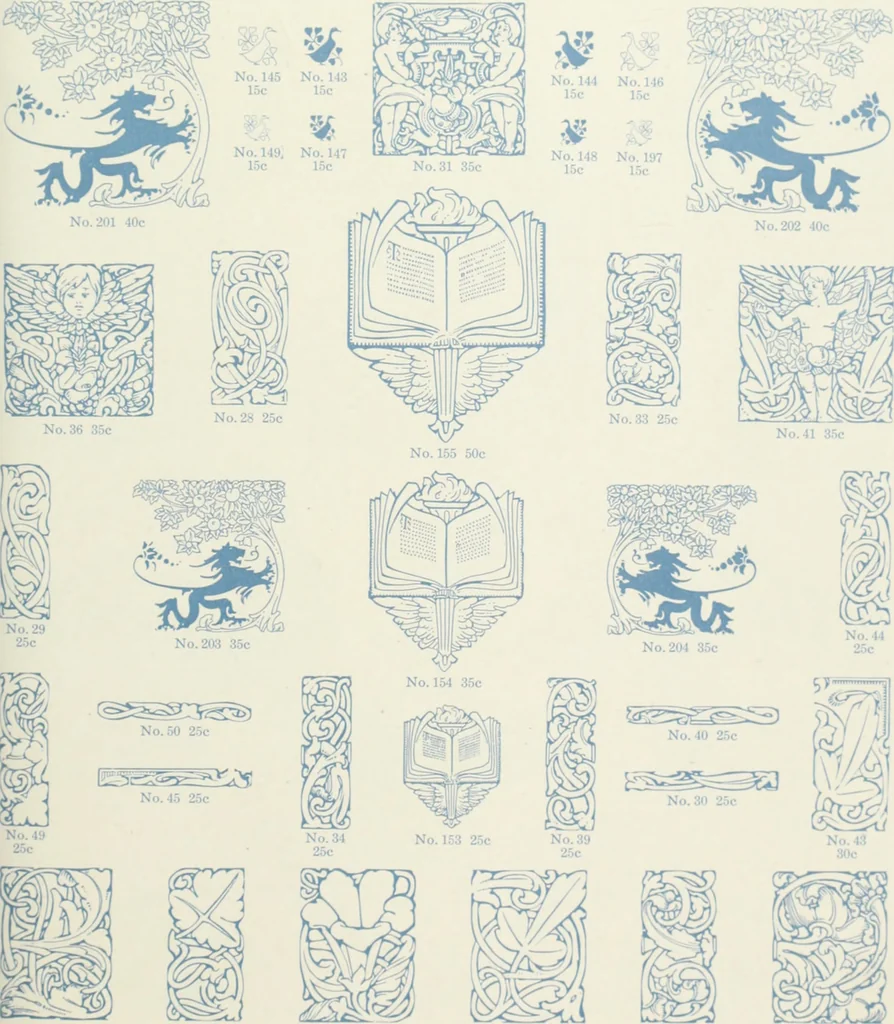 An illustration from American specimen book of type styles : complete catalogue of printing machinery and printing supplies, 1912, 1912, leaf 994