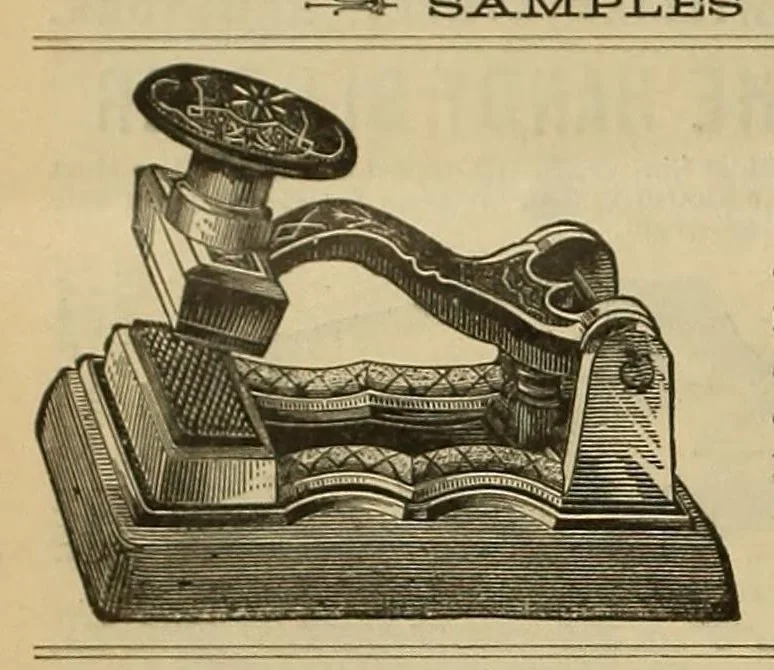 An illustration from The American stationer, 1873, leaf 176