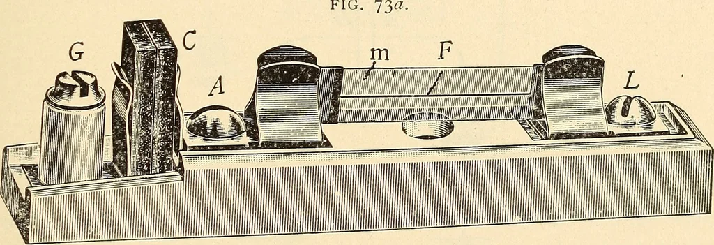 An illustration from American telegraphy and encyclopedia of the telegraph; systems, apparatus, operation, 1909, leaf 118
