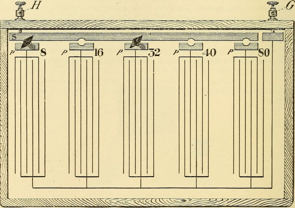 An illustration from American telegraphy and encyclopedia of the telegraph; systems, apparatus, operation, 1909, leaf 121