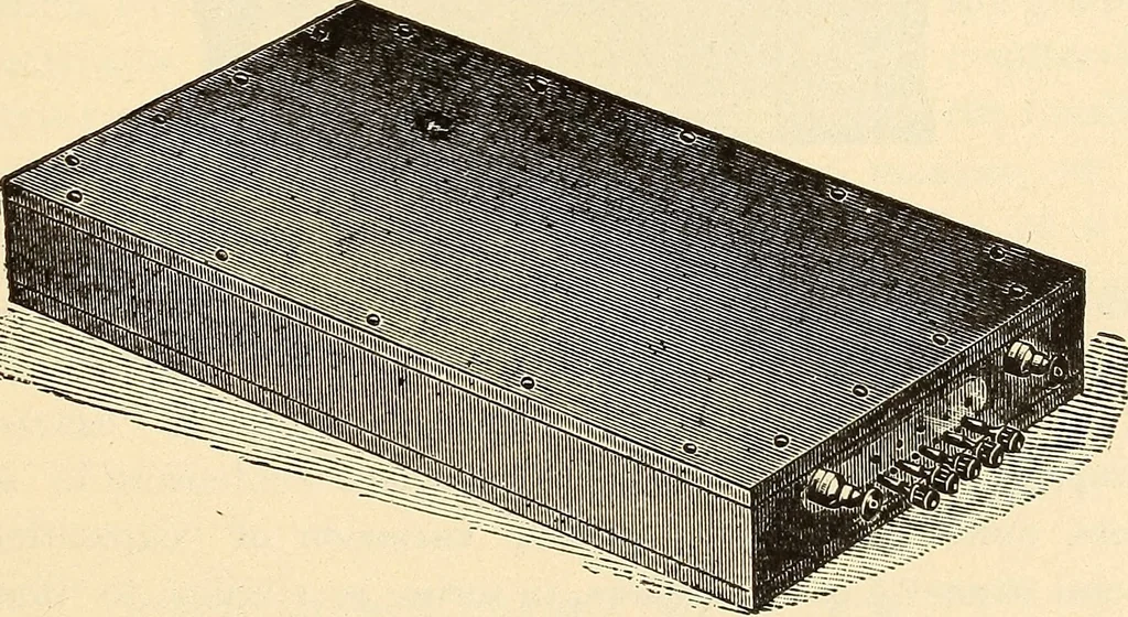 An illustration from American telegraphy and encyclopedia of the telegraph; systems, apparatus, operation, 1909, leaf 122