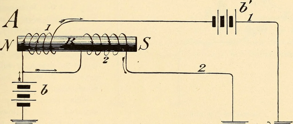 An illustration from American telegraphy and encyclopedia of the telegraph; systems, apparatus, operation, 1909, leaf 210
