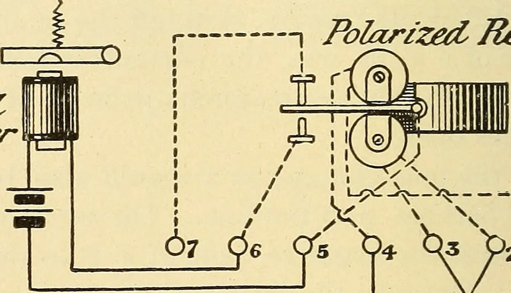 An illustration from American telegraphy and encyclopedia of the telegraph; systems, apparatus, operation, 1909, leaf 229