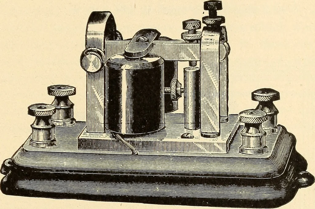 An illustration from American telegraphy and encyclopedia of the telegraph; systems, apparatus, operation, 1909, leaf 258