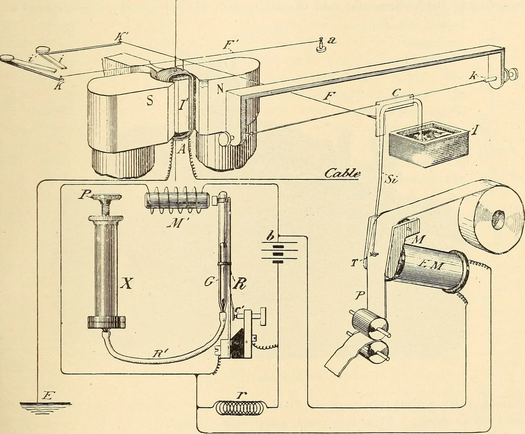 An illustration from American telegraphy and encyclopedia of the telegraph; systems, apparatus, operation, 1909, leaf 322