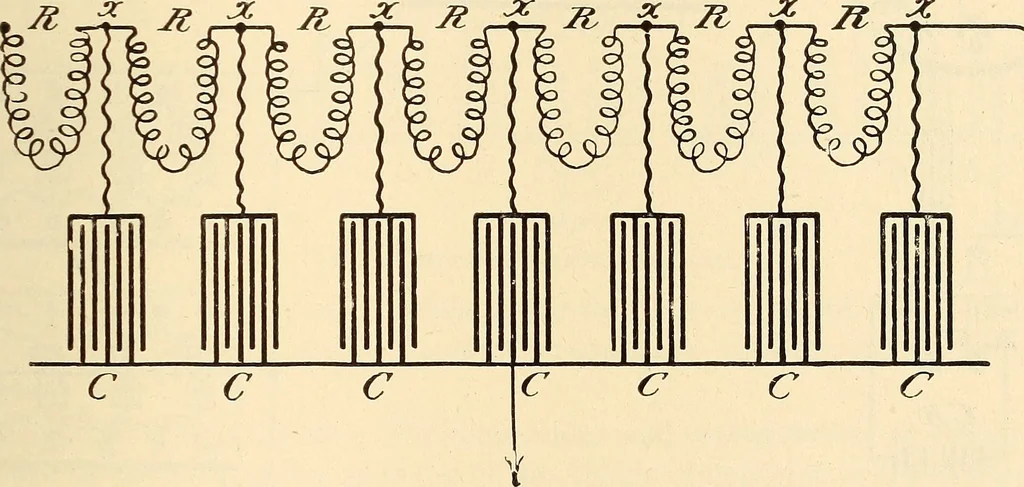 An illustration from American telegraphy and encyclopedia of the telegraph; systems, apparatus, operation, 1909, leaf 328