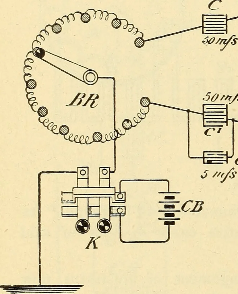 An illustration from American telegraphy and encyclopedia of the telegraph; systems, apparatus, operation, 1909, leaf 331