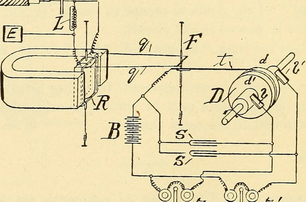 An illustration from American telegraphy and encyclopedia of the telegraph; systems, apparatus, operation, 1909, leaf 337