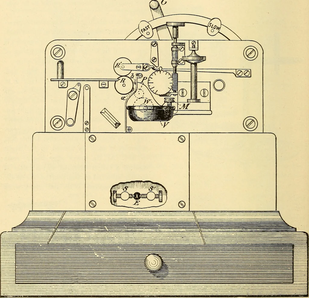An illustration from American telegraphy and encyclopedia of the telegraph; systems, apparatus, operation, 1909, leaf 355
