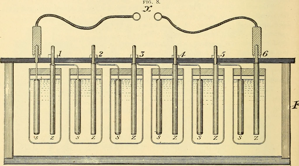 An illustration from American telegraphy and encyclopedia of the telegraph; systems, apparatus, operation, 1909, leaf 39