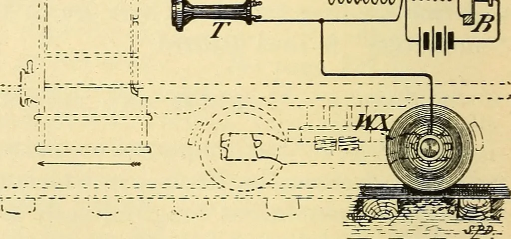 An illustration from American telegraphy and encyclopedia of the telegraph; systems, apparatus, operation, 1909, leaf 391