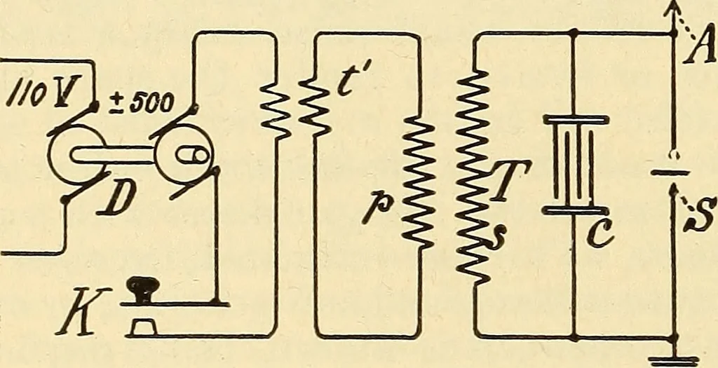 An illustration from American telegraphy and encyclopedia of the telegraph; systems, apparatus, operation, 1909, leaf 403