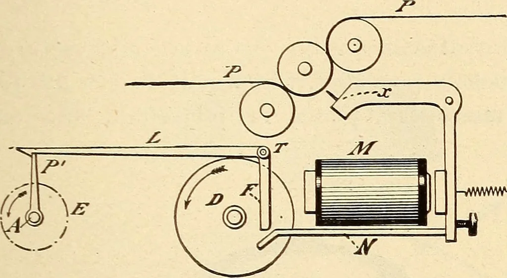 An illustration from American telegraphy and encyclopedia of the telegraph; systems, apparatus, operation, 1909, leaf 448