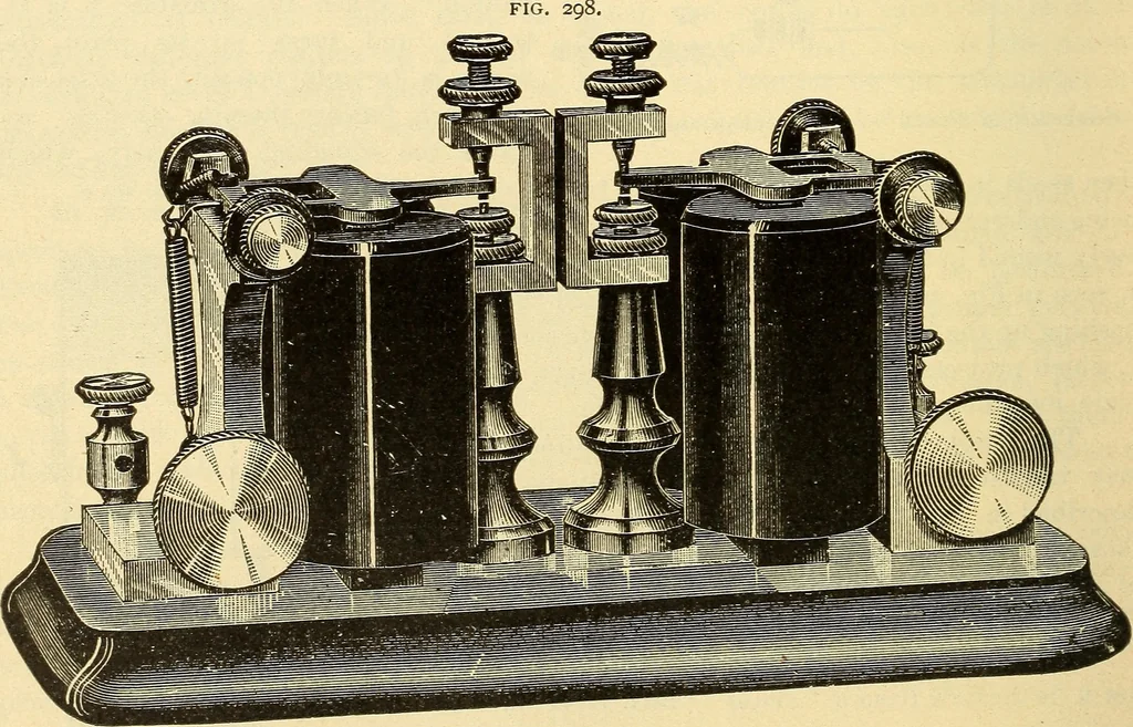 An illustration from American telegraphy and encyclopedia of the telegraph; systems, apparatus, operation, 1909, leaf 463