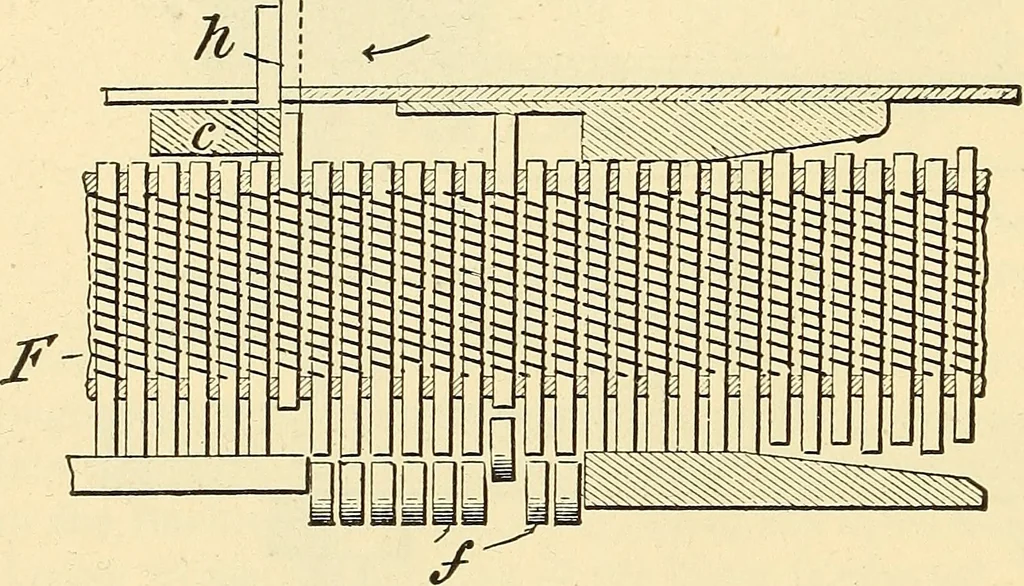 An illustration from American telegraphy and encyclopedia of the telegraph; systems, apparatus, operation, 1909, leaf 523