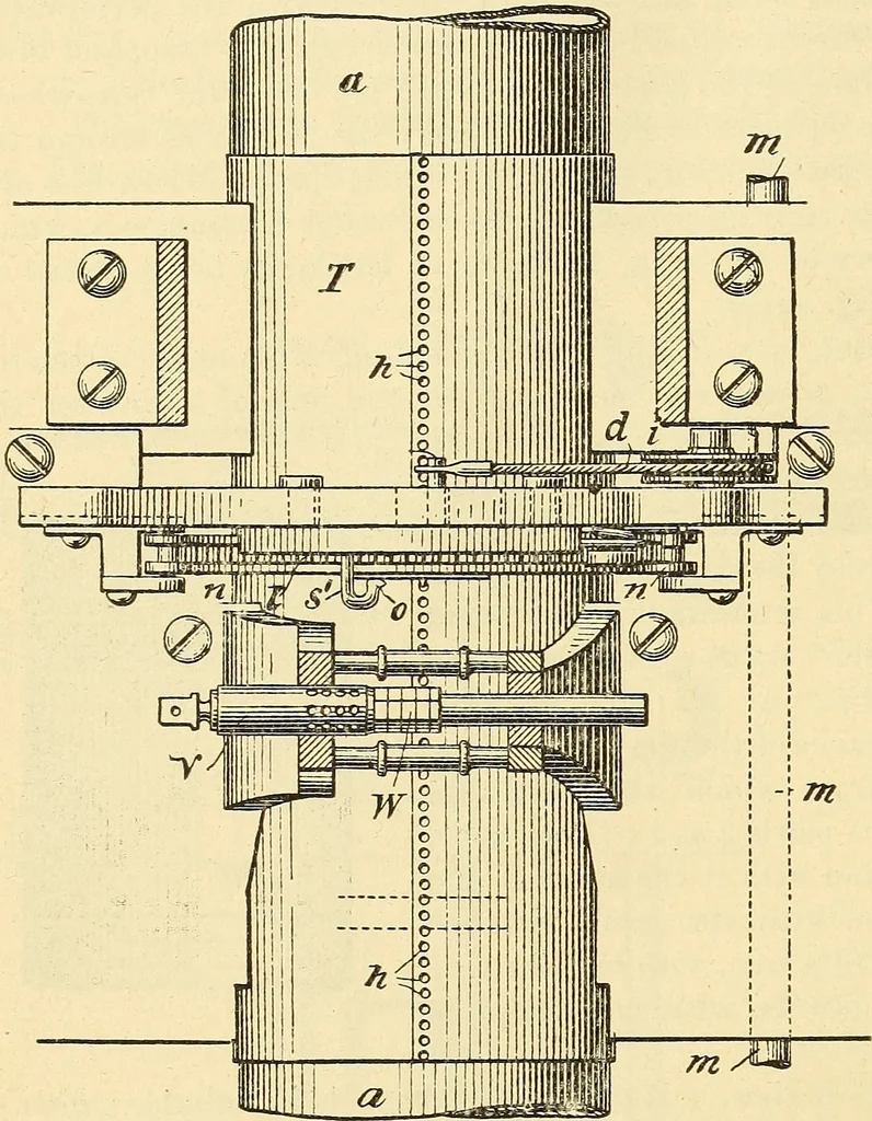 An illustration from American telegraphy and encyclopedia of the telegraph; systems, apparatus, operation, 1909, leaf 533