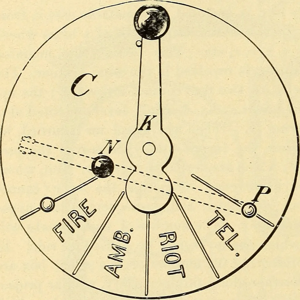 An illustration from American telegraphy and encyclopedia of the telegraph; systems, apparatus, operation, 1909, leaf 597