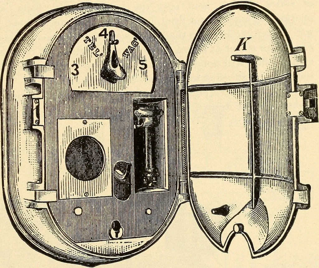 An illustration from American telegraphy and encyclopedia of the telegraph; systems, apparatus, operation, 1909, leaf 600